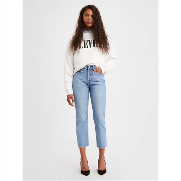 Levi’s Small High rise wedgie straight leg jeans in luxor size 28 - Picture 14 of 16